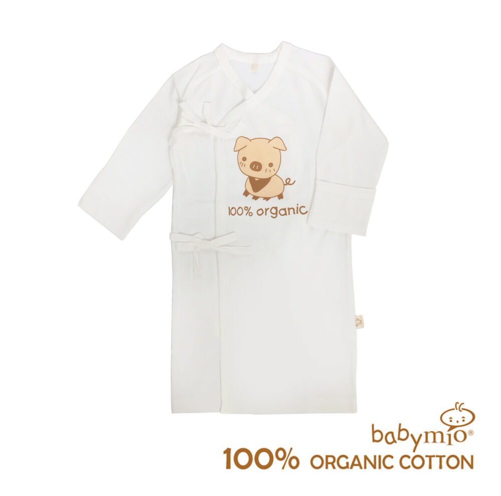 Babymio - Organic Cotton Series - 100% Organic Cotton Series - All Seasons Organic Cotton Baby Belly Sweater