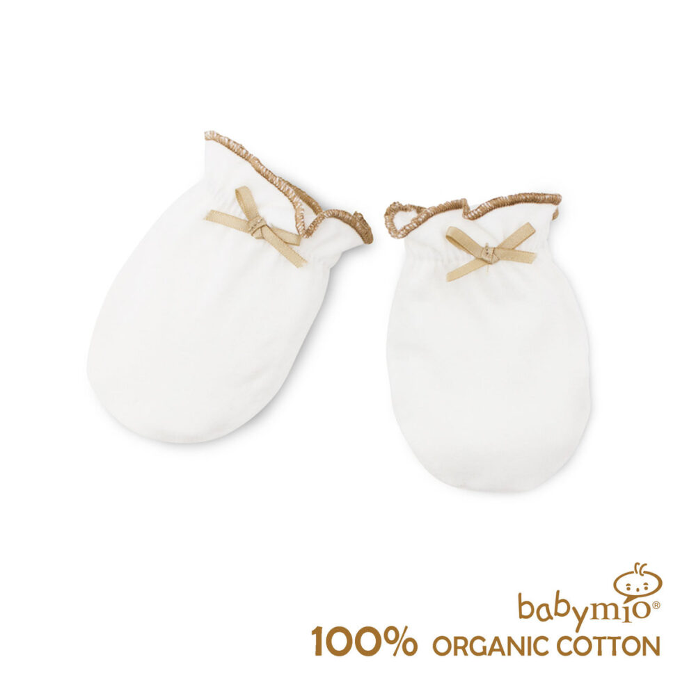 Babymio - Organic Cotton Series - Yangyang 100% Organic Cotton Baby Mittens / Gloves